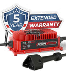 EZGO 48V 15A Golf Cart Charger - RXV & TXT - Lithium, LiFePO4, Lead Acid, AGM