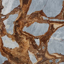 Fire Fantastico Gray Bookmatching Marble Slabs Polished - Livfloors Collection