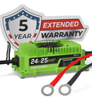 FORM 24 Volt Battery Charger for Genie Skyjack, JLG Scissor Lift, Forklift, Electric Pallet Jack, Floor Scrubber - 24V 25A