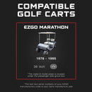 EZGO 36V Golf Cart Charger - Marathon - SB50 Anderson Plug - Lead Acid - PRO VERSION