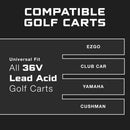 36V 18A Onboard Battery Charger - Lithium, LiFePO4, Lead Acid, AGM Batteries