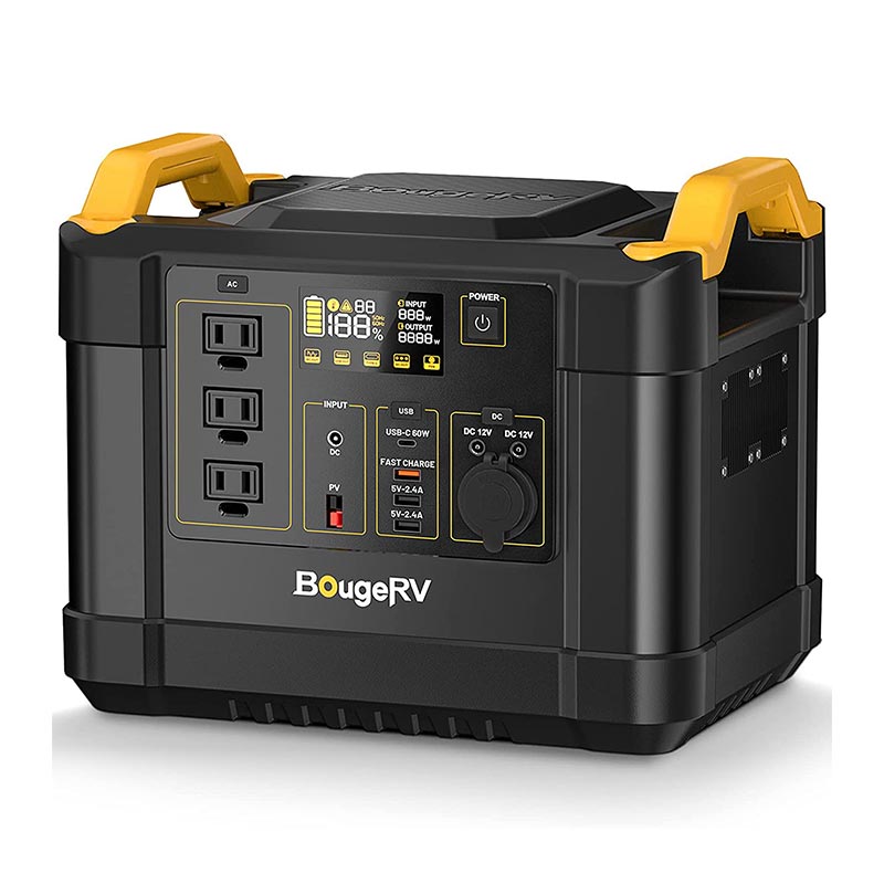 BougeRV Fort 1000 1120Wh LiFePO4 Portable Power Station