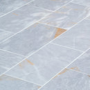 Fume Gray Marble Floor and Wall Tile - Livfloors Collection