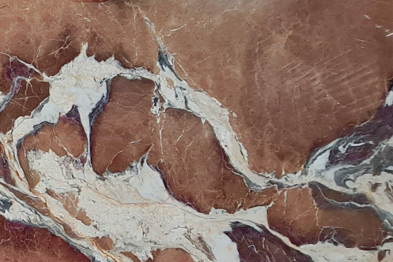 Fusion Berry Brown Marble Slabs Polished - Full Truckload
