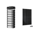 36 Rich Solar MEGA 590 BIFACIAL Solar Panel + EcoFlow DELTA Pro Ultra X Power Station (8 batteries)+ Ecoflow DELTA Pro Ultra X Inverter Bundle