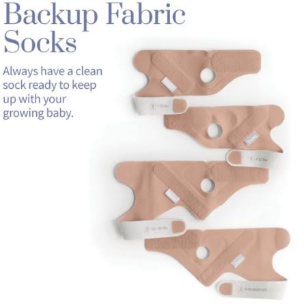 Owlet Fabric Accessory Socks For Smart Sock