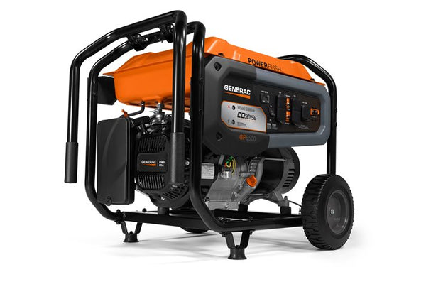 Generador portátil Generac, 6500 W | Arranque eléctrico con COsense | 49ST/CSA