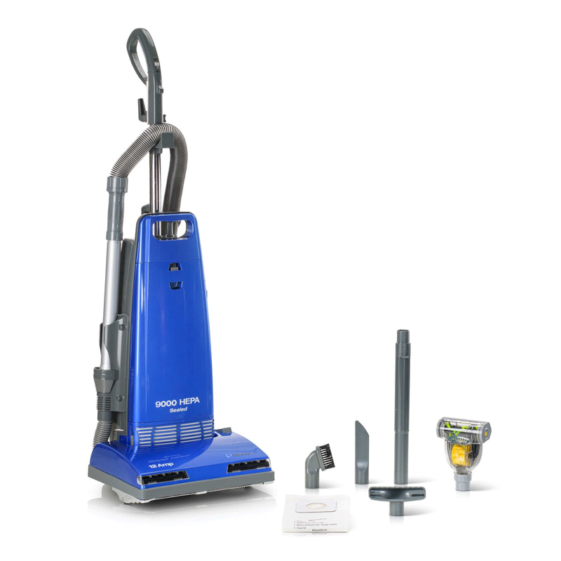 ¡Nueva aspiradora vertical Prolux 9000 con filtro HEPA sellado, motor de 12 AMP, herramientas integradas y garantía de 7 años! 