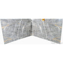 Gris Dorado Gray Bookmatching Marble Slabs Polished - Livfloors Collection