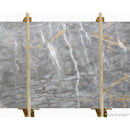 Gris Dorado Gray Bookmatching Marble Slabs Polished - Livfloors Collection