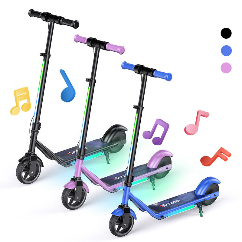 iScooter iK3Pro Electric Scooter for Kids with Colorful Lights