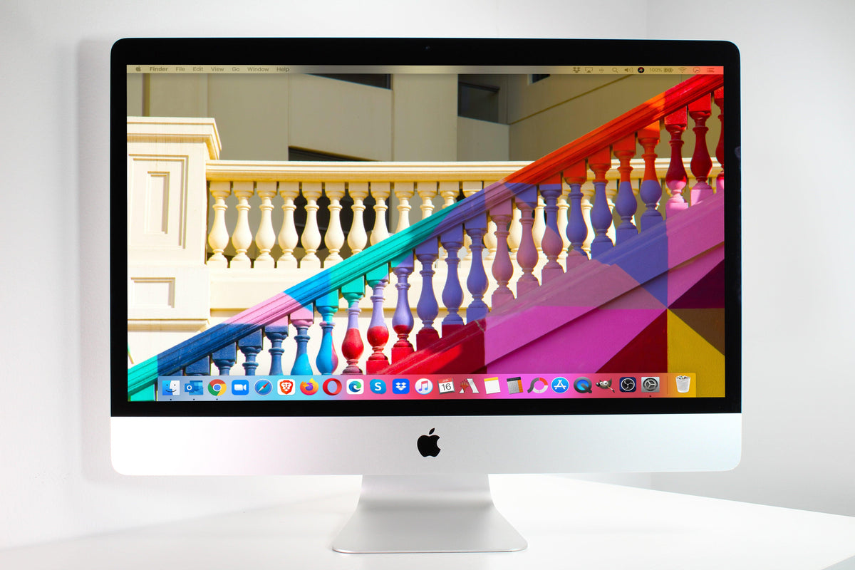 Macデスクトップ Apple iMac 5K 27inch 2019 Intel i9-3.6G imac_rainbow_stairs_3f58bc2f-