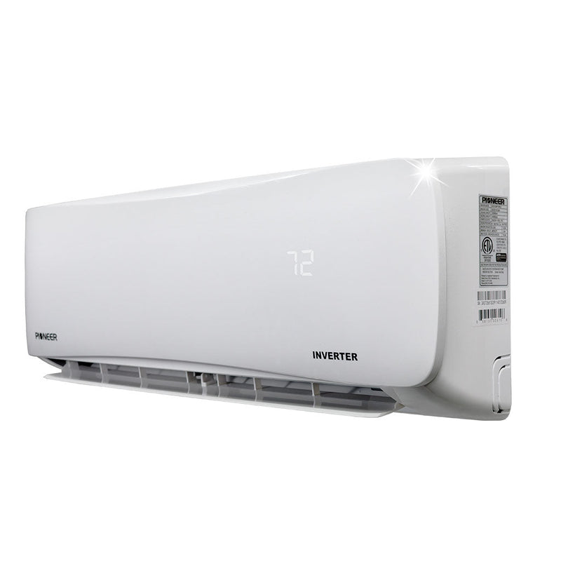 Pioneer® EStar™ 9,000 BTU 22.7 SEER2 Ductless Mini-Split Inverter++ Energy-Star Air Conditioner Heat Pump System Full Set 115V