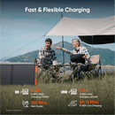 Estación de energía portátil Jackery Explorer 600 Plus + 1 panel solar SolarSaga de 100 W