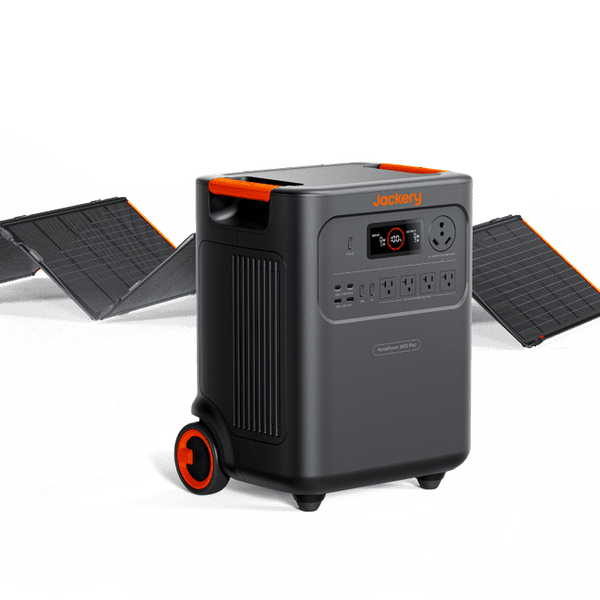 Jackery HomePower 3600 Plus + Battery Pack 3600 + SolarSaga 500 X