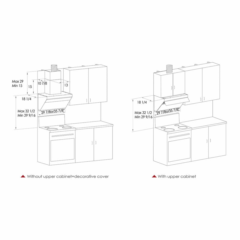 FOTILE - 30" Under-Cabinet / Wall Mount Core Series | JQG7522