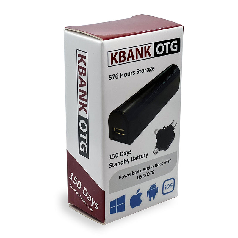 PBN - TEC K-BANK-OTG Long Life Audio Recorder 16GB