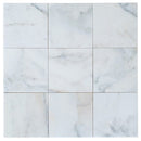 Giallo Calacatta White Marble Tile - Livfloors Collection