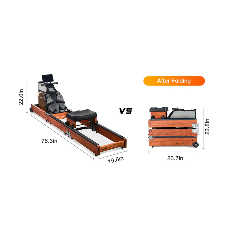 King Smith Foldable Rowing Machine WR1 | Wellbots | Free Shipping