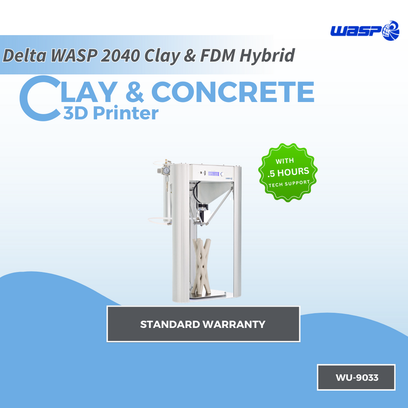 PicoSTEM Delta WASP 2040 Clay FDM & LDM Hybrid