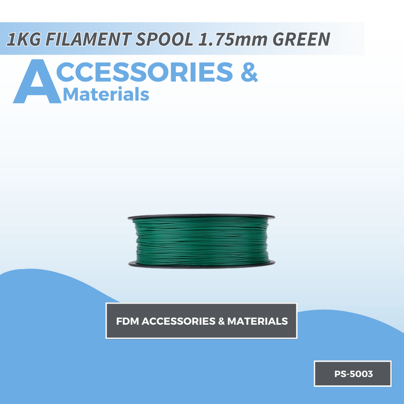 PicoSTEM 1KG FILAMENT SPOOL 1.75mm GREEN PLA +