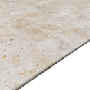Light Antique 12"x24" Tumbled Travertine Pool Coping - Full Truckload