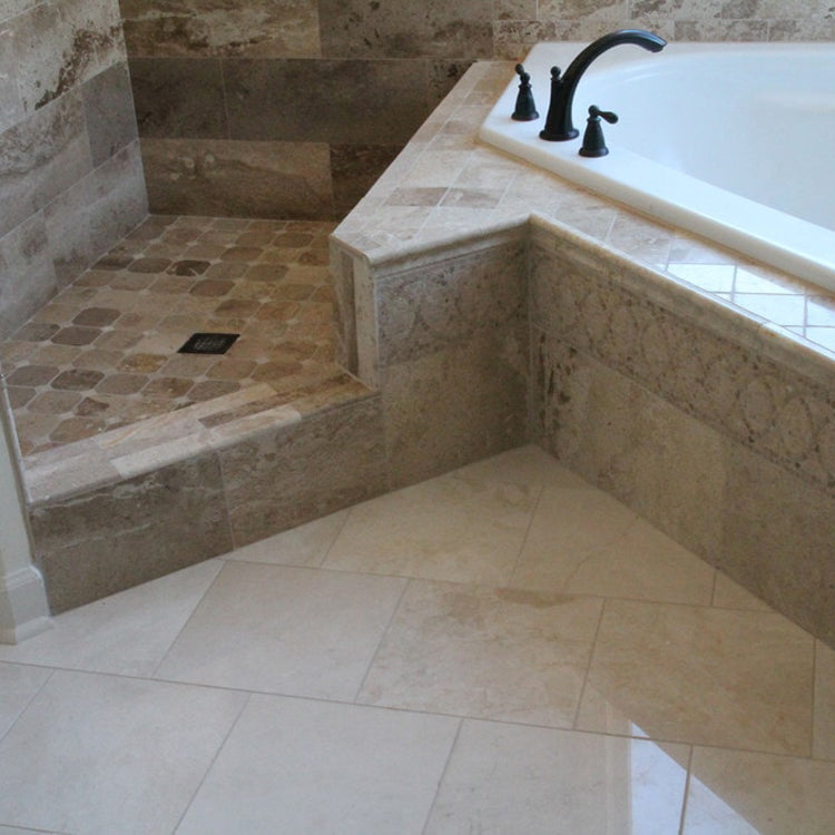 Light Pearl Beige Marble Floor and Wall Tile Polished - Livfloors Collection