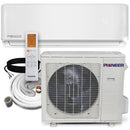 Sistema completo de aire acondicionado con bomba de calor y minisplit sin conductos Inverter+ de 36 000 BTU y 17,5 SEER2 de Pioneer®, 230 V