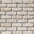 Barok Milk White Manufactured Stone Handmade Brick Veneer - Livfloors Collection
