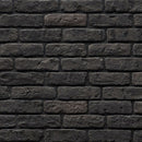 Granulbrick Dark Grey Manufactured Stone Handmade Brick Veneer - Livfloors Collection