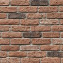 Granulbrick Orange Manufactured Stone Handmade Brick Veneer - Livfloors Collection