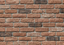 Granulbrick Orange Manufactured Stone Handmade Brick Veneer - Livfloors Collection