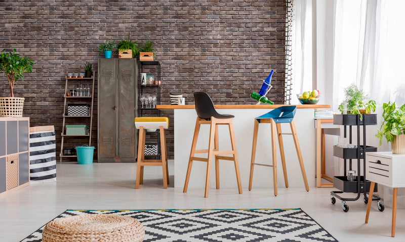 Loft Chestnut Manufactured Stone Handmade Brick Veneer - Livfloors Collection