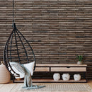 Maxima Chestnut Manufactured Stone Handmade Brick Veneer - Livfloors Collection