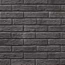 Slimfix Dark Grey Manufactured Stone Handmade Thin Brick Veneer - Livfloors Collection