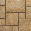 Dark Yellow Sienna Manufactured Stone Pavers Pattern F01DY - Livfloors Collection