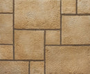 Dark Yellow Sienna Manufactured Stone Pavers Pattern F01DY - Livfloors Collection