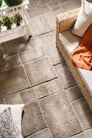 Sienna Ash Gray Manufactured Stone Pavers Pattern F01AS - Livfloors Collection