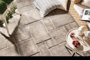 Sienna Ash Gray Manufactured Stone Pavers Pattern F01AS - Livfloors Collection