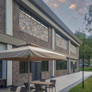 Ashlar Pattern Petra Ash Manufactured Stone Handmade Veneer - Livfloors Collection