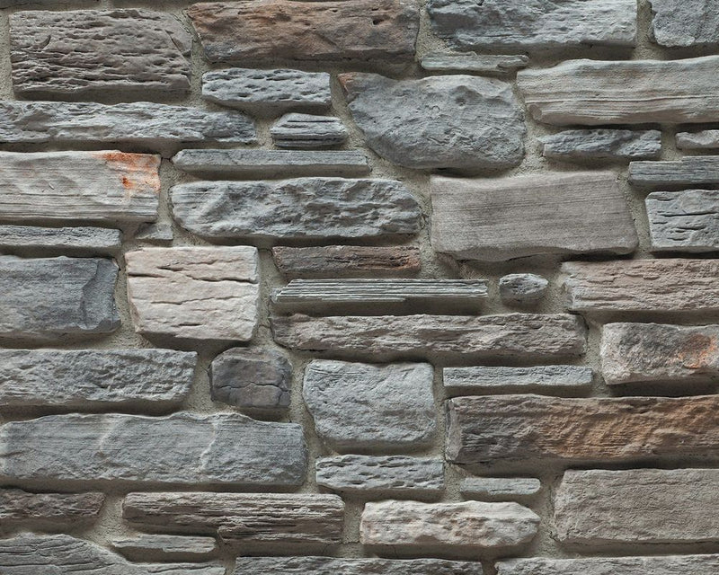 Grand Canyon Ash Slate Look Manufactured Stone Handmade Veneer - Livfloors Collection