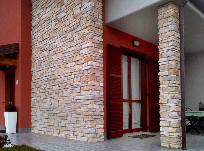 Grand Canyon Pearl Slate Look Manufactured Stone Handmade Veneer - Livfloors Collection