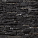 Inka Dark Rundle Black Slate Look Manufactured Stone Handmade Veneer - Livfloors Collection