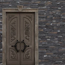 Inka Dark Rundle Black Slate Look Manufactured Stone Handmade Veneer - Livfloors Collection