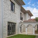 Inka Pearl White Slate Look Manufactured Stone Handmade Veneer - Livfloors Collection