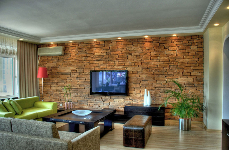 Sierra Coffee Slate Look Manufactured Stone Handmade Veneer - Livfloors Collection