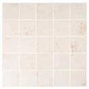 Mayra White Limestone Brushed Floor and Wall Tile - Livfloors Collection