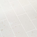 Mayra White Limestone Brushed Floor and Wall Tile - Livfloors Collection
