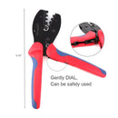 Kit de herramientas de crimpado para conectores solares BougeRV para cables solares de calibre 10/11/12/13 AWG, 6 pares