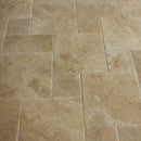 Meandros Walnut Antique Pattern Brushed, Chiseled and Unfilled - Full Truckload